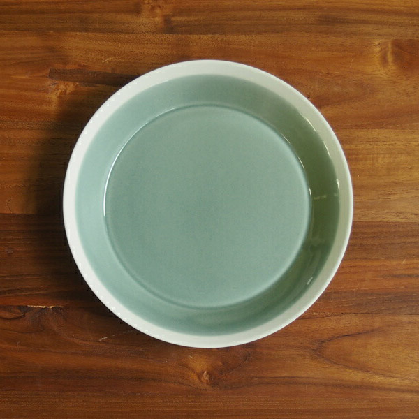yumiko　iihoshi　porcelain　×　木村硝子店　dishes　200　plate　pistachio green　/　ディシィーズ　ピスタチオグリーン