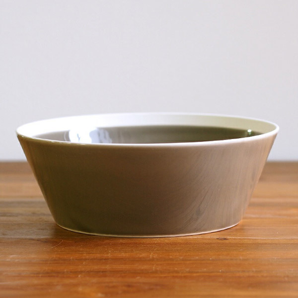 yumiko　iihoshi　porcelain　×　木村硝子店　dishes　bowl　L　fawn brown　/　ディシィーズ　ファーンブラウン