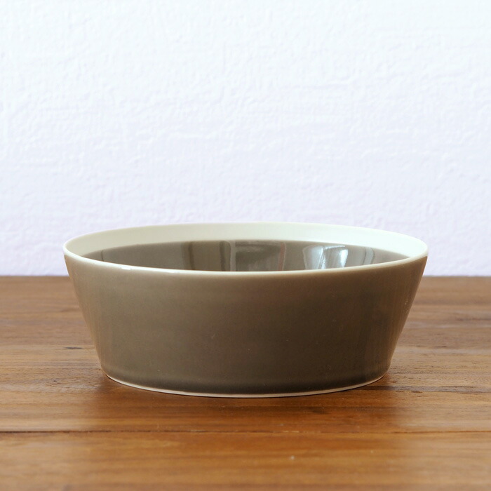yumiko　iihoshi　porcelain　×　木村硝子店　dishes　bowl　M　fawn brown　/　ディシィーズ　ファーンブラウン