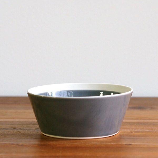 yumiko　iihoshi　porcelain　×　木村硝子店　dishes　bowl　S　fog gray　/　ディシィーズ　フォググレー
