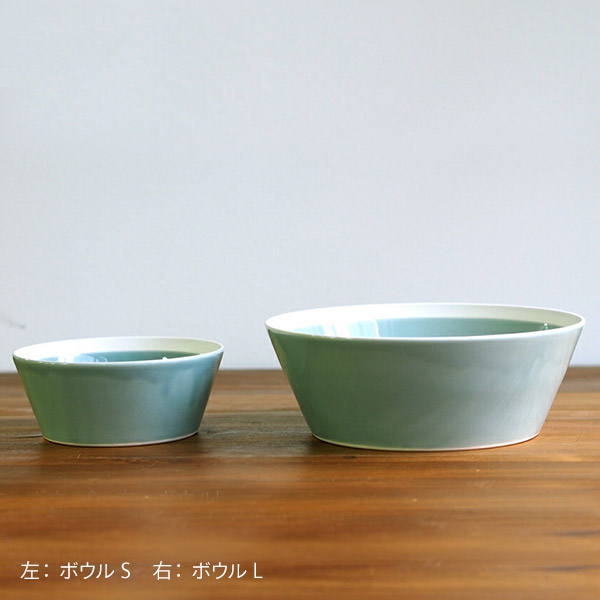 yumiko　iihoshi　porcelain　×　木村硝子店　dishes　bowl　S　pistachio green　/　ディシィーズ　ピスタチオグリーン