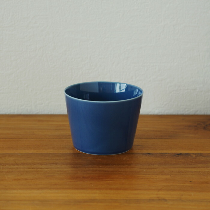yumiko　iihoshi　porcelain　×　木村硝子店　dishes　cup　M　ink blue　/　ディシィーズ　インクブルー