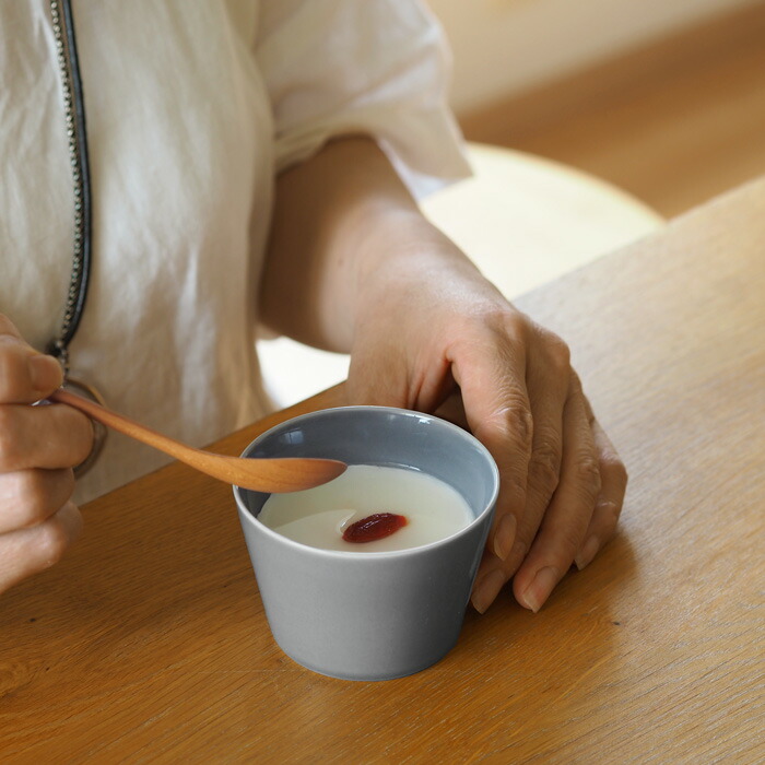 yumiko　iihoshi　porcelain　×　木村硝子店　dishes　cup　S　fog gray　/　ディシィーズ　フォググレー