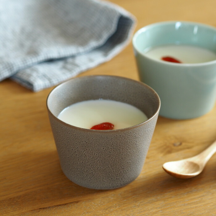 yumiko　iihoshi　porcelain　×　木村硝子店　dishes　cup　S　moss gray matte　/　ディシィーズ　モスグレー　マット