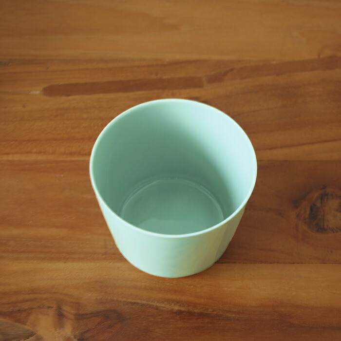 yumiko　iihoshi　porcelain　×　木村硝子店　dishes　cup　M　pistachio green　/　ディシィーズ　ピスタチオグリーン
