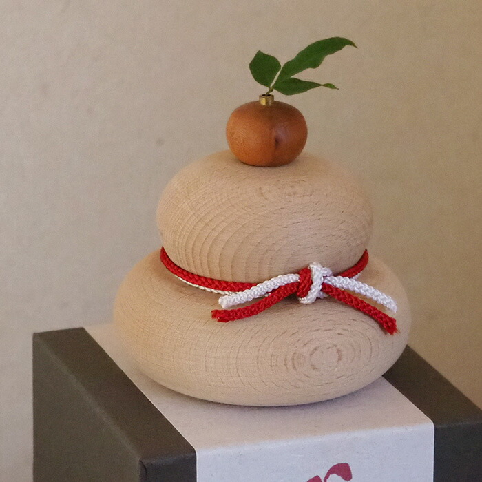 オシオクラフト　木製鏡餅 　/　 osio craft