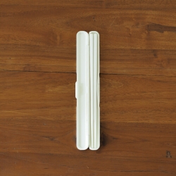 ジェルクール　STICK　箸セット　19cm　ミルクホワイト　/　GEL-COOL