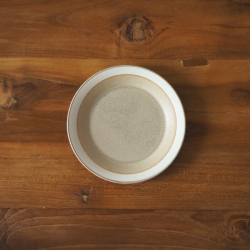 yumiko　iihoshi　porcelain　×　木村硝子店　dishes　140　plate　sand beige matte　/　ディシィーズ　サンドベージュ　マット