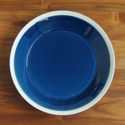 yumiko　iihoshi　porcelain　×　木村硝子店　dishes　230　plate　ink blue　/　ディシィーズ　インクブルー