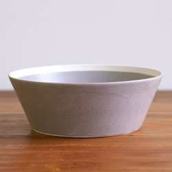 yumiko　iihoshi　porcelain　×　木村硝子店　dishes　bowl　L　moss gray matte　/　ディシィーズ　モスグレー　マット