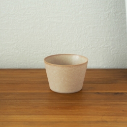 yumiko　iihoshi　porcelain　×　木村硝子店　dishes　cup　S　sand beige matte　/　ディシィーズ　サンドベージュ　マット